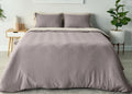 Moisture-Wicking Queen Duvet Set with PowerSnap™ - Taupe