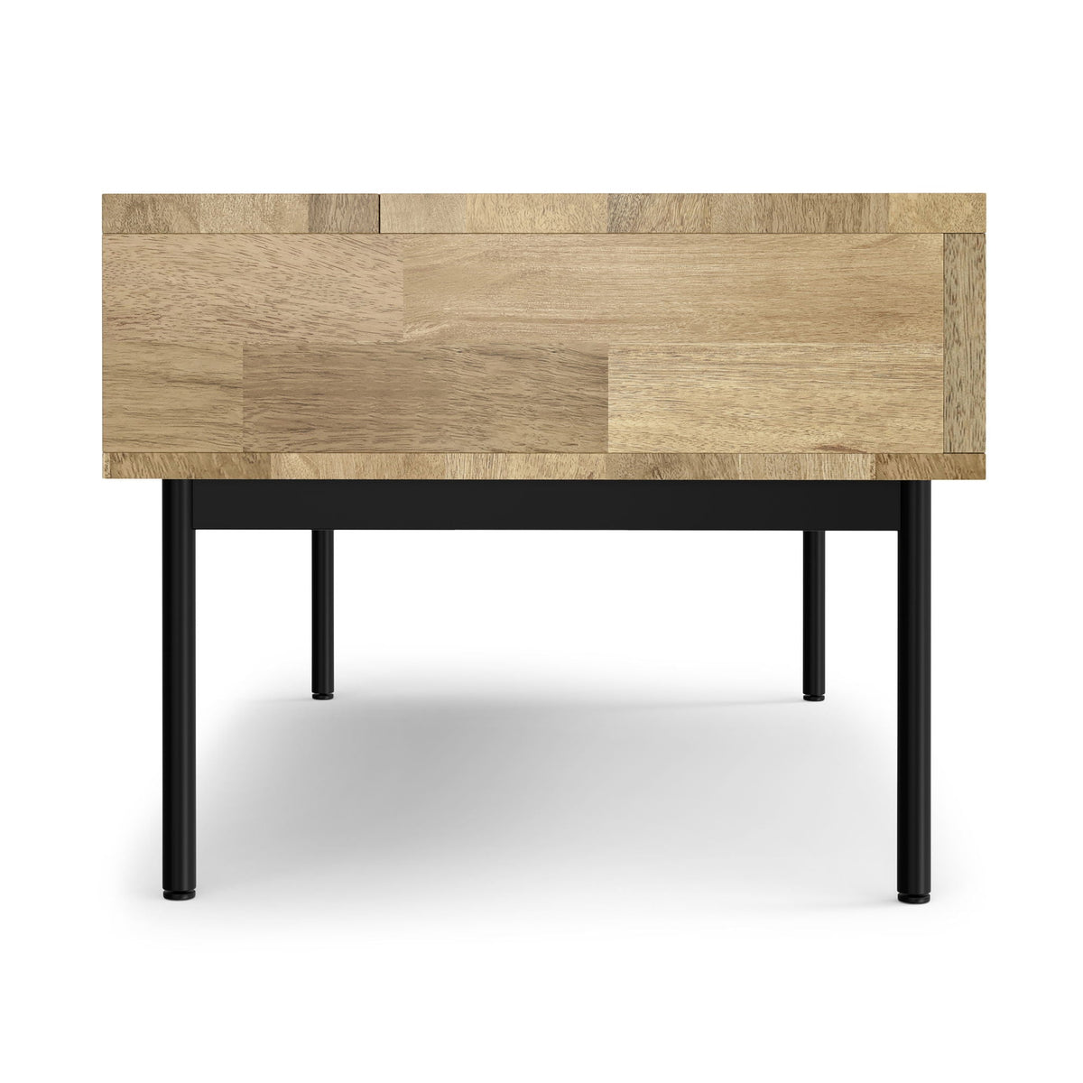 Natural Lift Top Coffee Table with Storage - Mango Wood