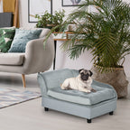 Luxury Small Dog Bed with Hidden Storage - PawHut