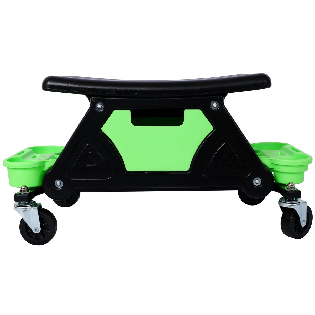 Heavy Duty Mechanic Stool with Tool Storage - Green
