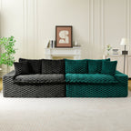 Multifunctional Stationary Sofa with Adjustable Layout - Choice of Color