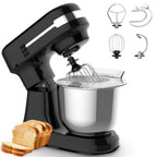 5.5QT Electric Stand Mixer with 12-Speed Tilt-Head – Stainless Steel Bowl