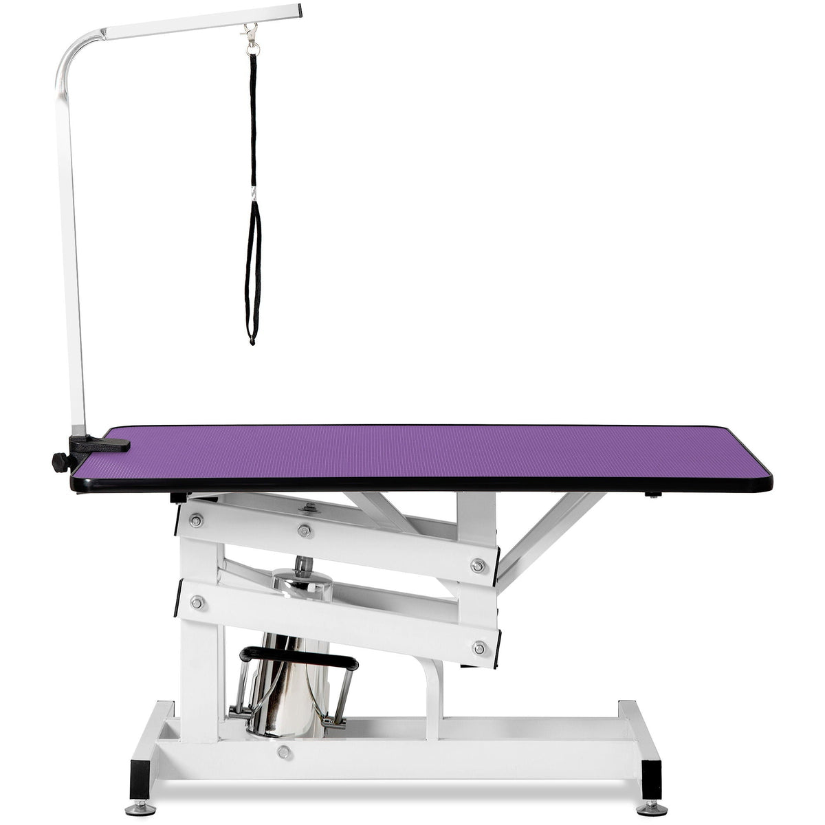 Hydraulic Pet Grooming Table with Adjustable Height - Purple or Pink