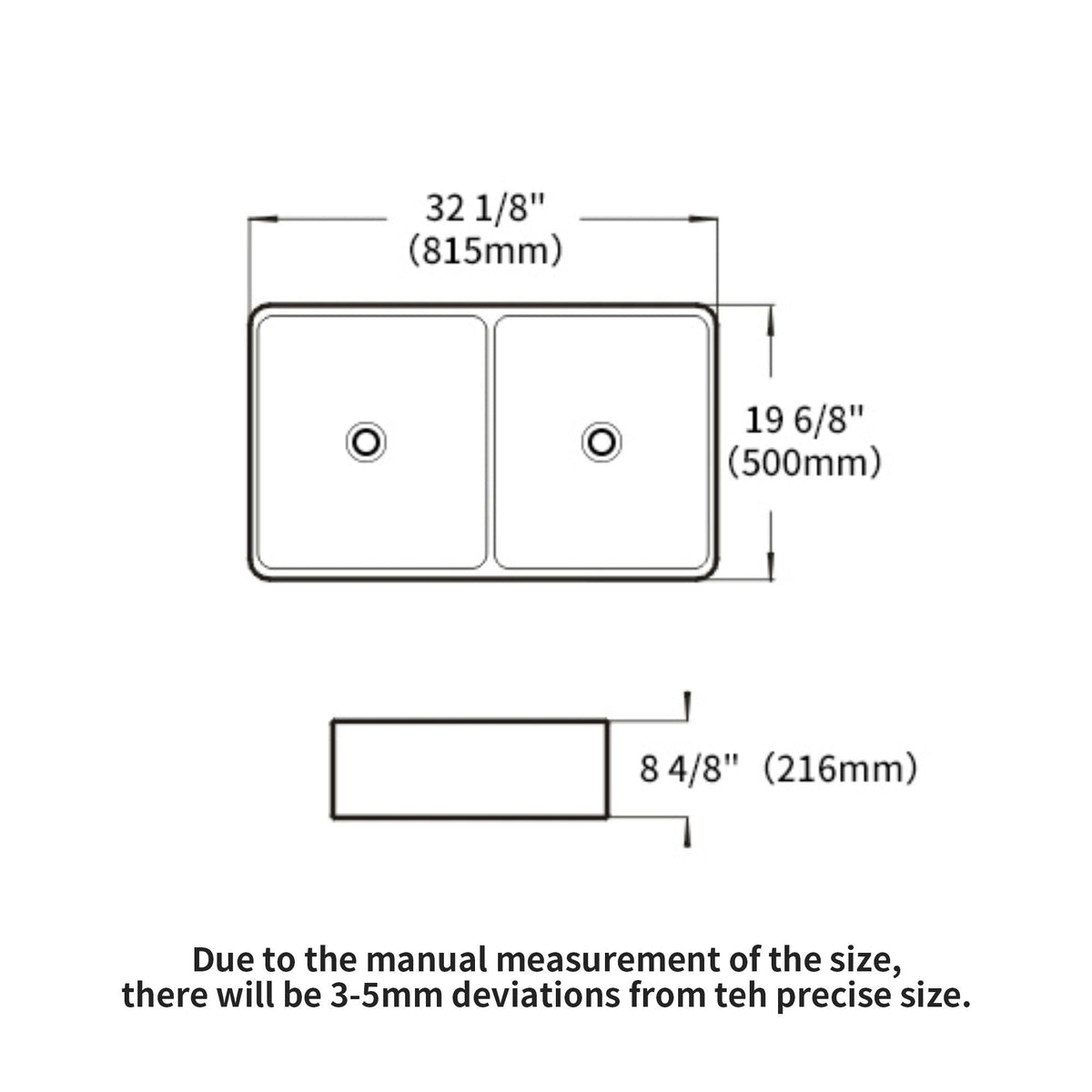 Double Bowl Apron Front Kitchen Sink with Scratch Resistance - White