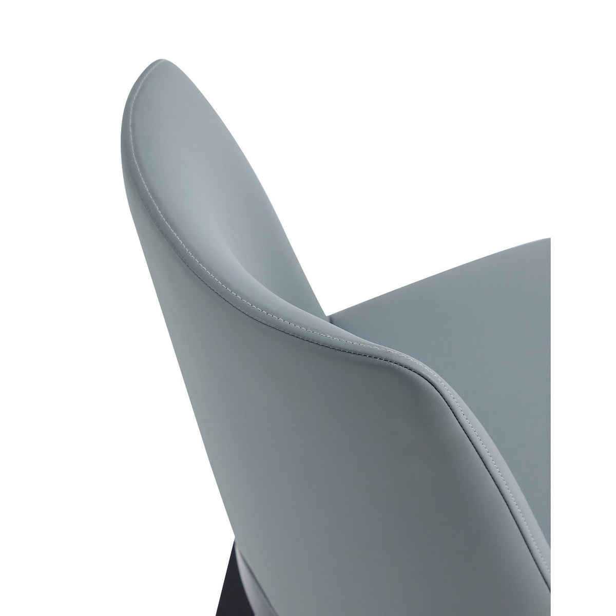 Upholstered Dining Chair Set with Solid Beech Frame - Dark Gray or Gray