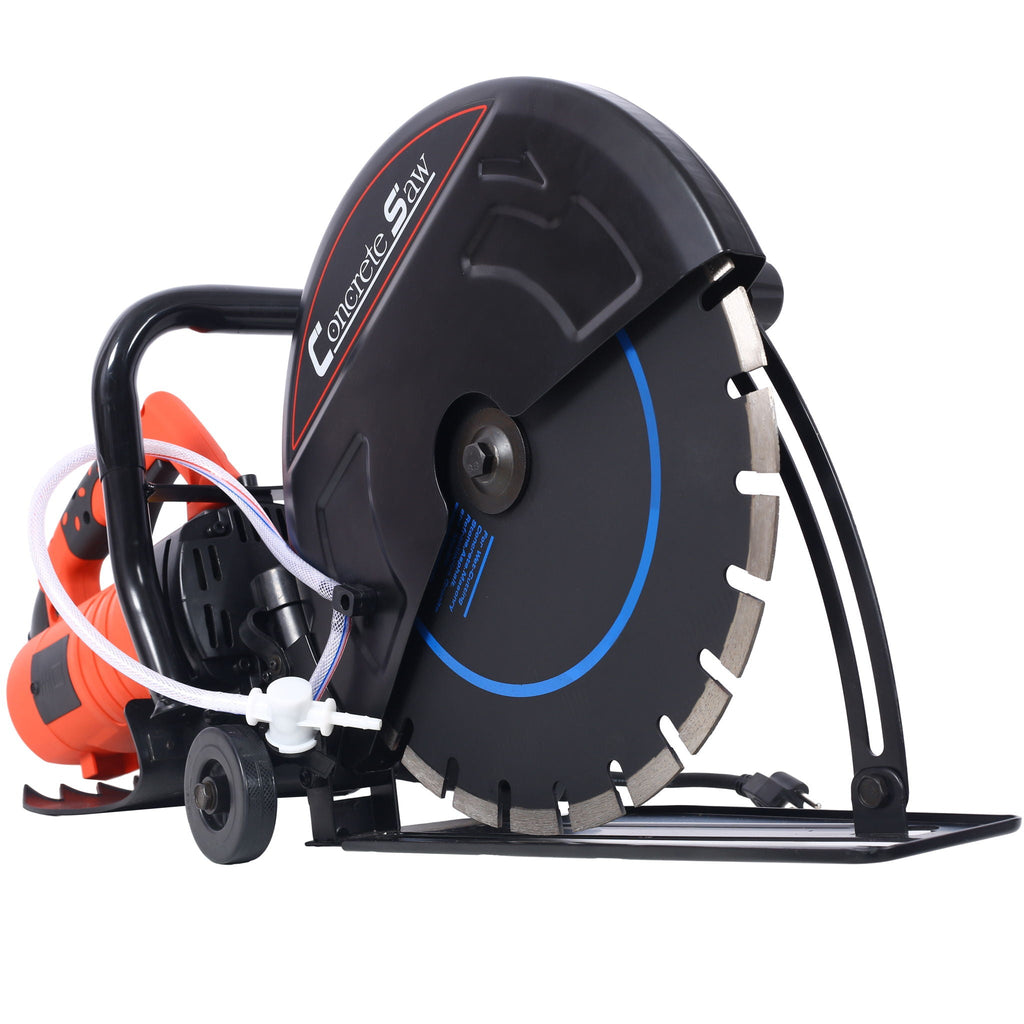 Electric 14" Cut Off Saw with Wet/Dry Functionality – Black