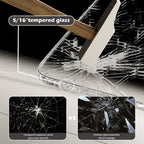 Frameless Sliding Shower Door with Soft-Close – Clear Tempered Glass
