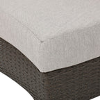 Pt Limon Modern Outdoor Single Sofa with Iron Frame – Pearl Silver or Light Brown