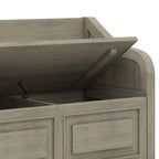 Connaught Storage Bench with Lift-Up Compartment - Multiple Colors