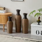 Classic And Neat Floor Vase with High Independent Stand - Multiple Colors