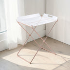 Clear Acrylic Tray Table with Removable Top - Clear