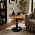 24" Square Tulip Dining Table with MDF Top and Matte Finish