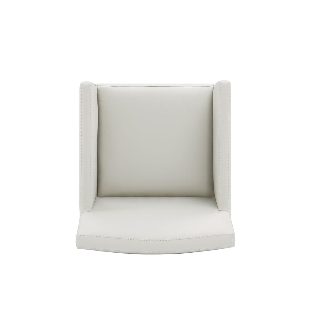 Square Armchair with Upholstered Seat - Available in Multiple Colors