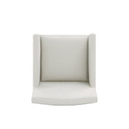 Square Armchair with Upholstered Seat - Available in Multiple Colors