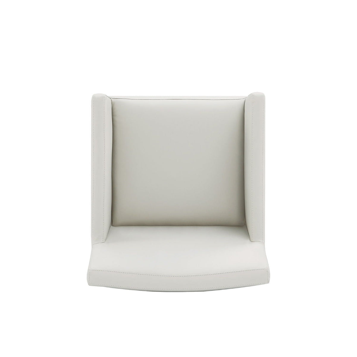 Square Armchair with Upholstered Seat - Available in Multiple Colors