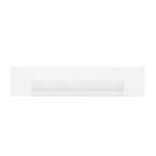 Sideboard With Adjustable Shelves and Soft Close Doors - White, Light Brown, Green