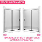 Semi-Frameless Sliding Shower Door
