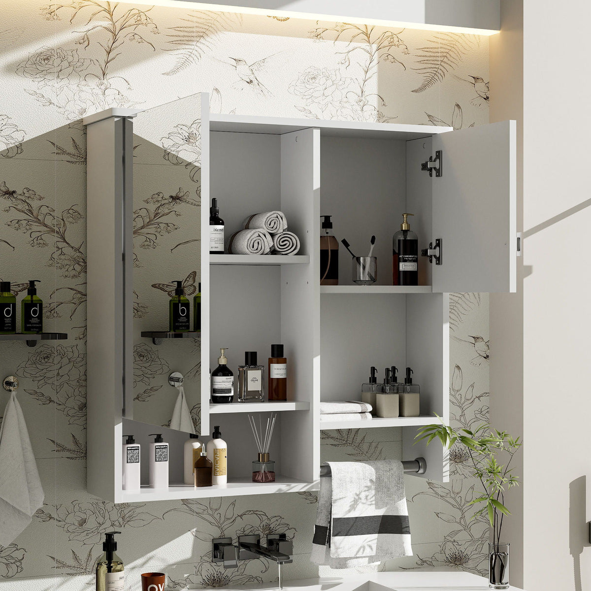 Modern Wall Mounted Bathroom Medicine Cabinet