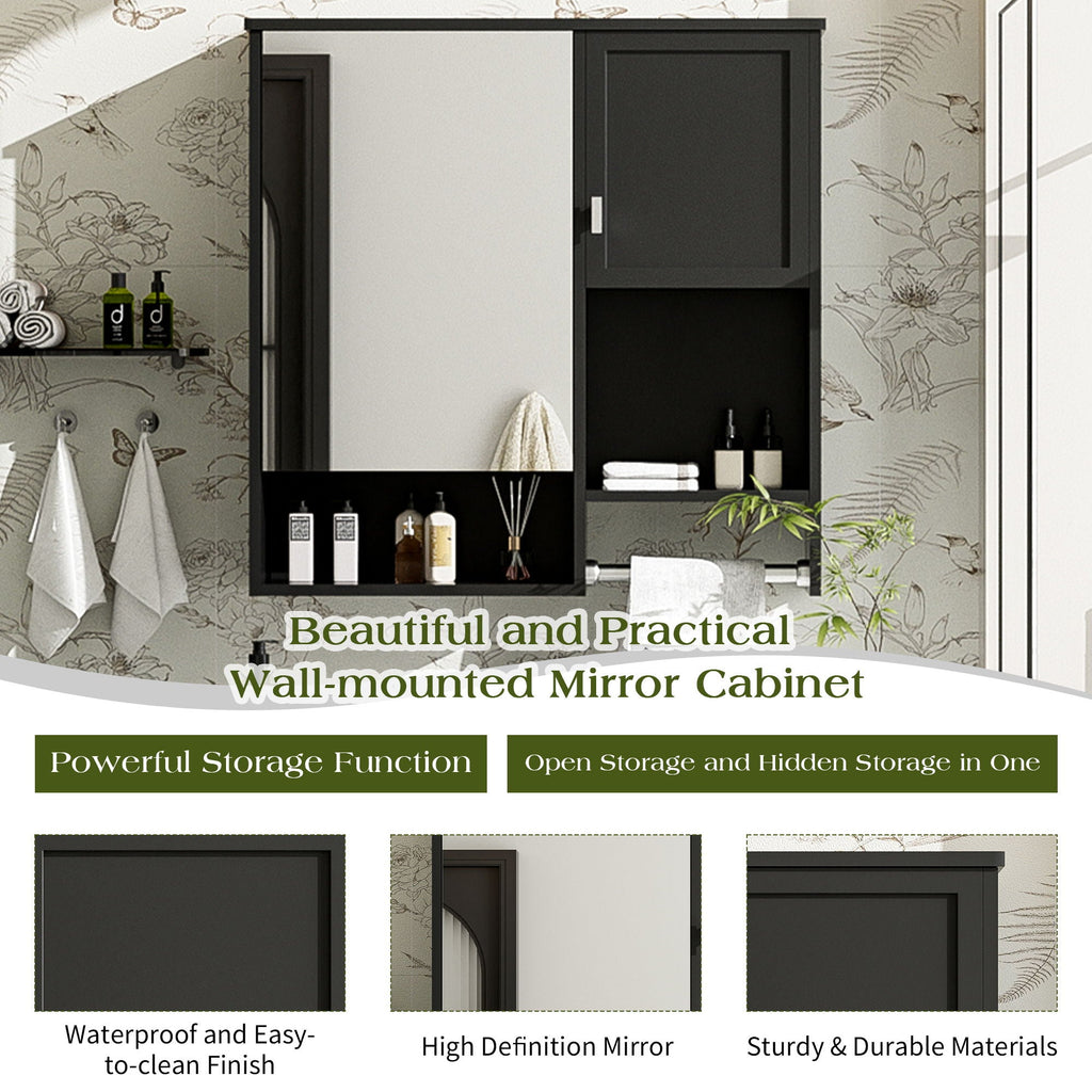 Modern Wall Mounted Bathroom Medicine Cabinet