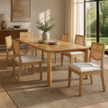 7-Piece Dining Table Set, 70"