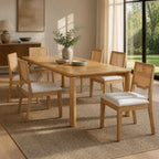 7-Piece Dining Table Set, 70"