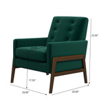 Cole Solid Wood Lounge Chair