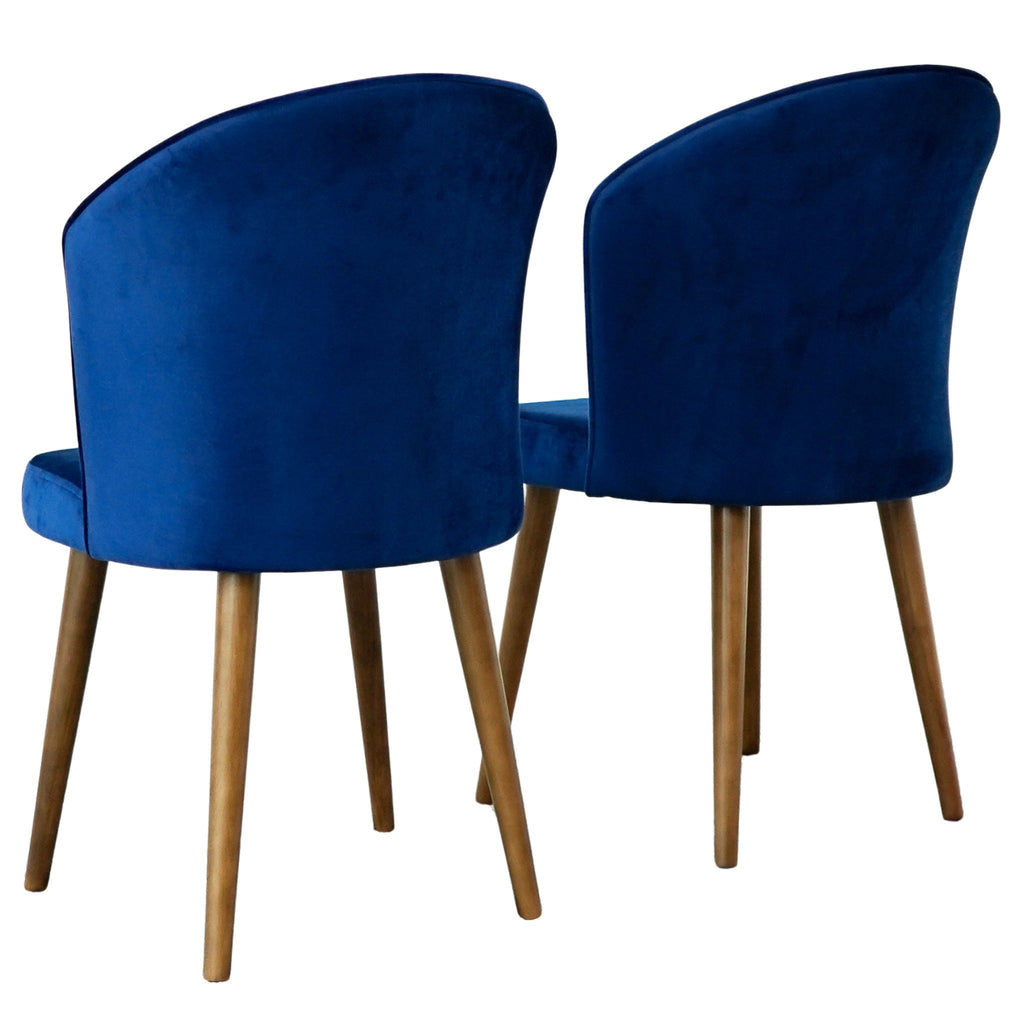 Comfortable Parsons Dining Chair Set with No Assembly Required - Beige, Blue, Yellow