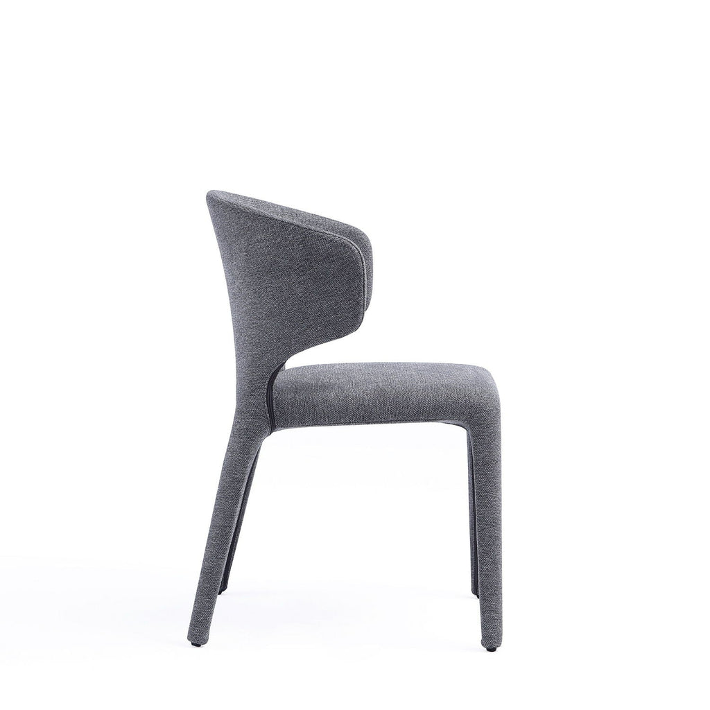Conrad Dining Chair Set of 2 with Metal Frame - Multiple Colors