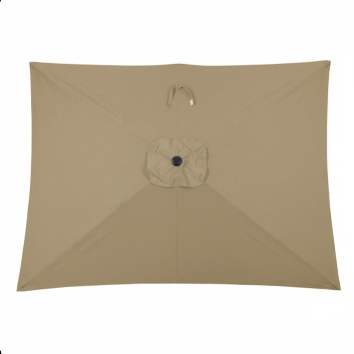 Rectangular Patio Umbrella with Crank Tilt - UV-Resistant Canopy
