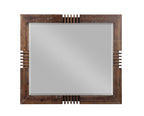 Reclaimed Oak Mirror with Beveled Glass - Oak
