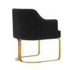 Modern Dining Chair with Solid Wood Frame - Dark Gray, Beige, or Black