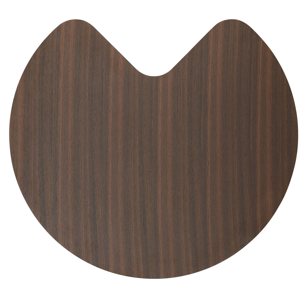 Brown Oak Coffee Table with MDF & Oak Veneer - 35" Square