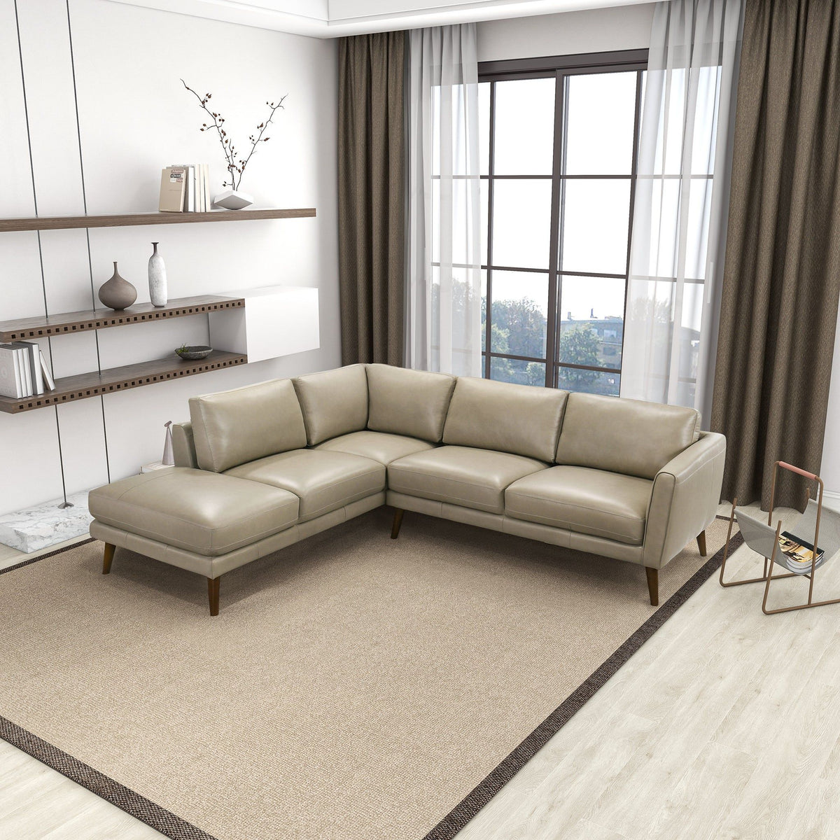 Benson Sectional Sofa With Chaise - Multiple Colors