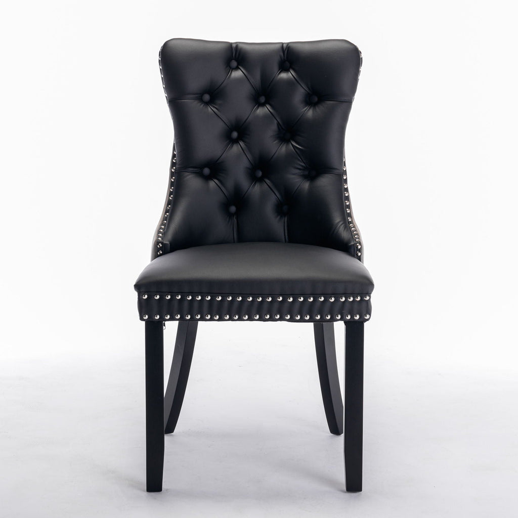 Nikki Modern Upholstered Dining Chair Set of 2