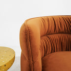 Walden Stylish Swivel Chair with Integrated Armrests - Multiple Colors