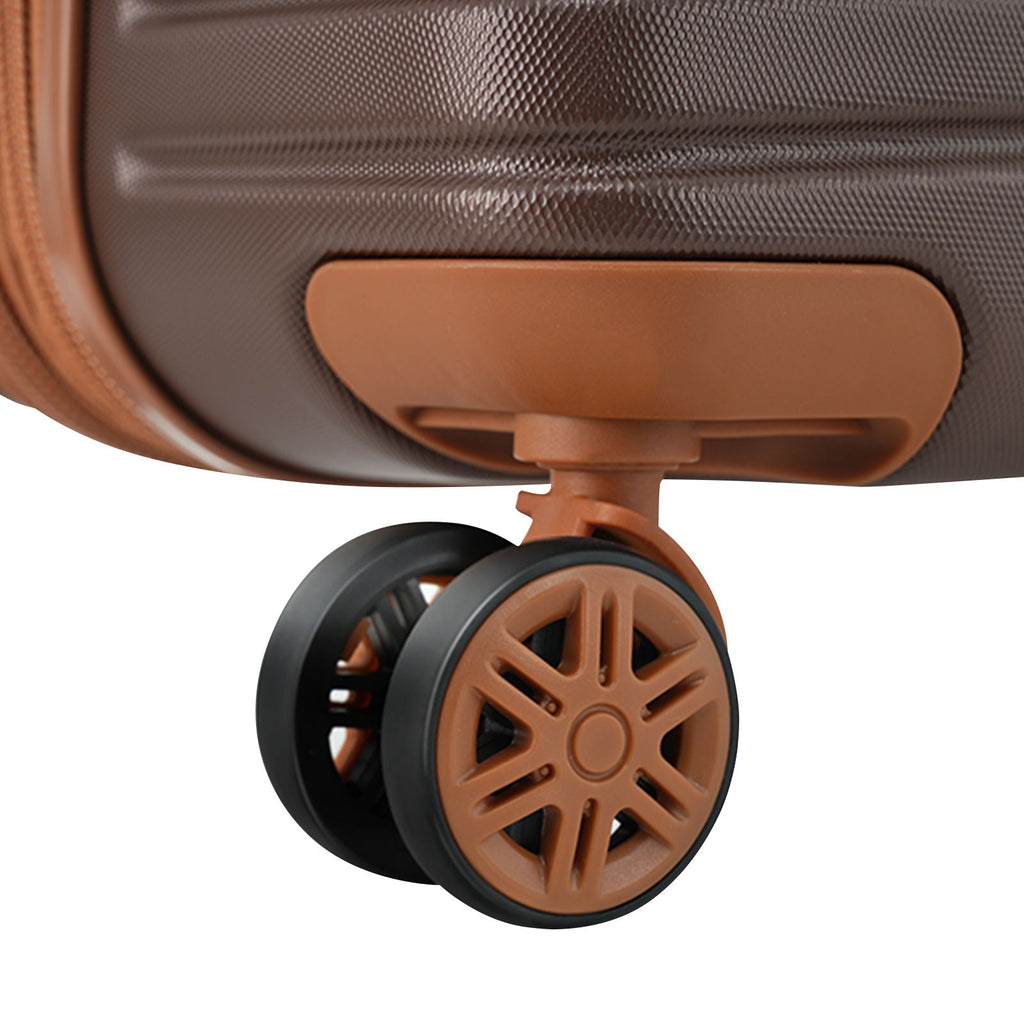 4 Piece Hard Shell Luggage Set with Spinner Wheels - Multiple Colors