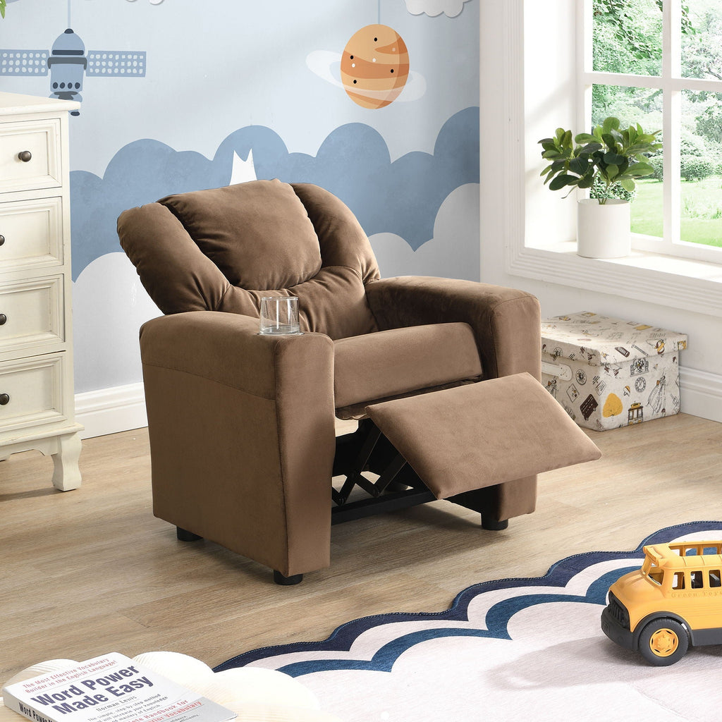 Kids Recliner Chair - Black