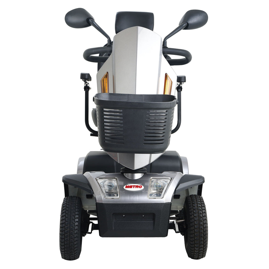 Heavy Duty Mobility Scooter with Long Range and Enhanced Safety - Red, Blue, Black, Gray