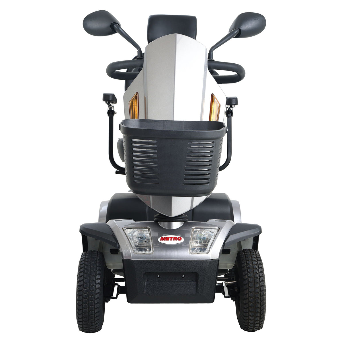 Heavy Duty Mobility Scooter with Long Range and Enhanced Safety - Red, Blue, Black, Gray