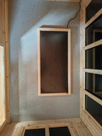 Portable Hemlock Far-Infrared Heater for Sauna Rooms