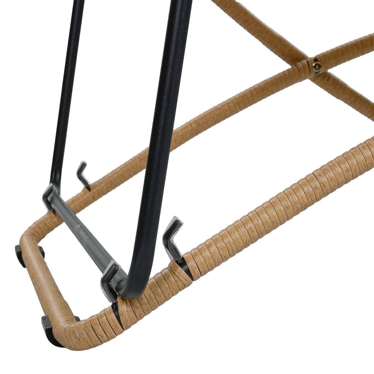 Outdoor Folding Chair Set with Adjustable Backrest – Black or Yellow