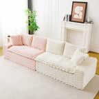 Multifunctional Stationary Sofa with Adjustable Layout - Choice of Color