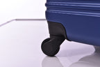 3 Piece Hardside Spinner Luggage Set with TSA Lock - Blue, Purple, Pink, Beige