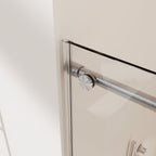 Frameless Single Sliding Soft Close Shower Doors