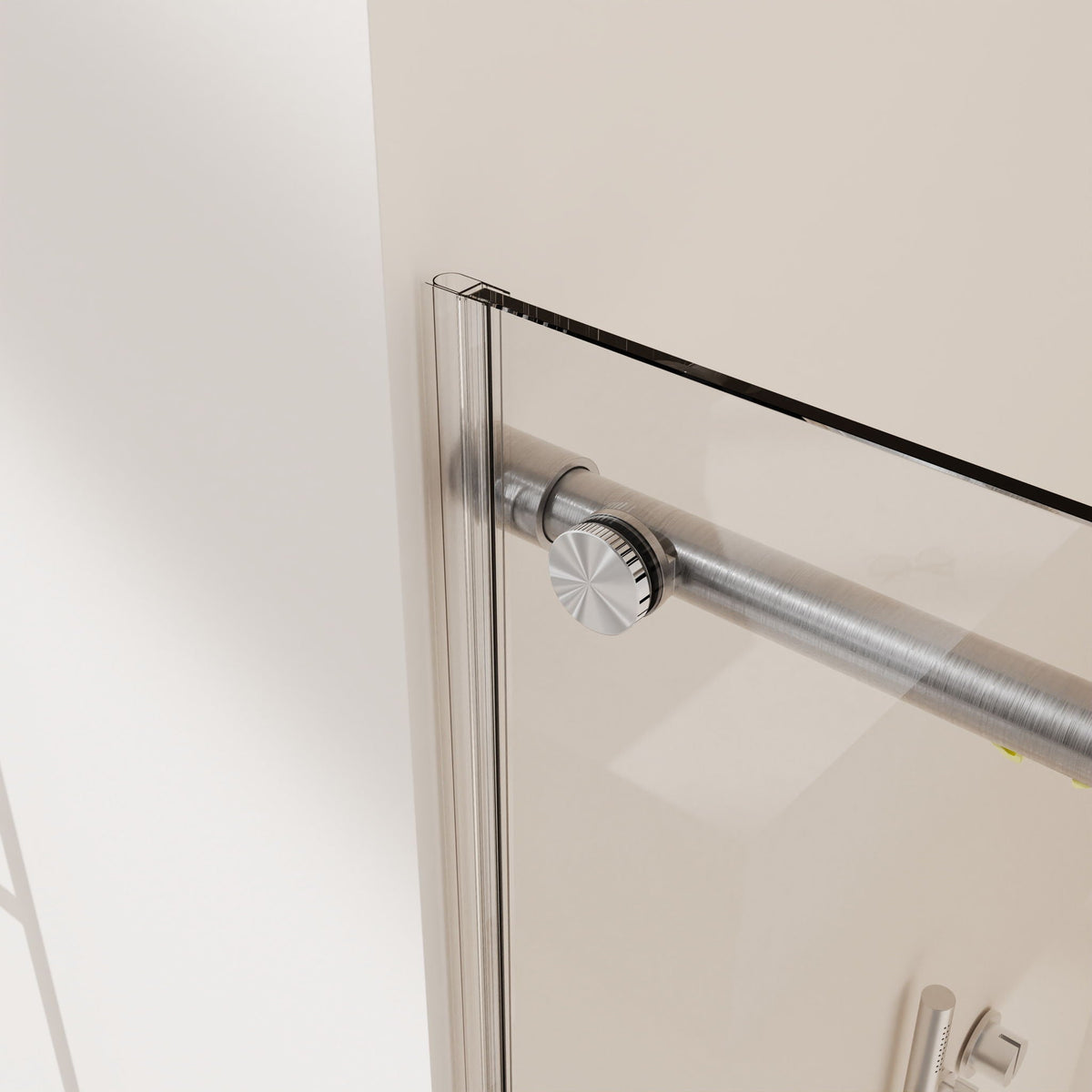 Frameless Single Sliding Soft Close Shower Doors