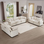 Oversized Deep-Seat Fabric Sofa & Chair Sets