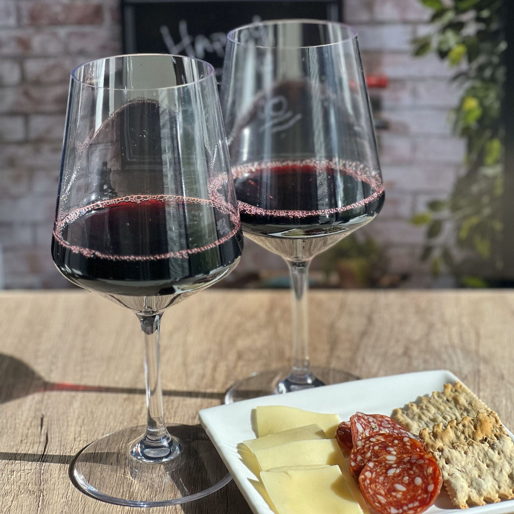 Unbreakable Tritan Wine Glass Set with Shatterproof Design - Clear