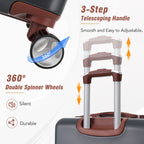 Hardshell Luggage Sets 4 Pieces with TSA Lock - Lightweight, Multiple Colors