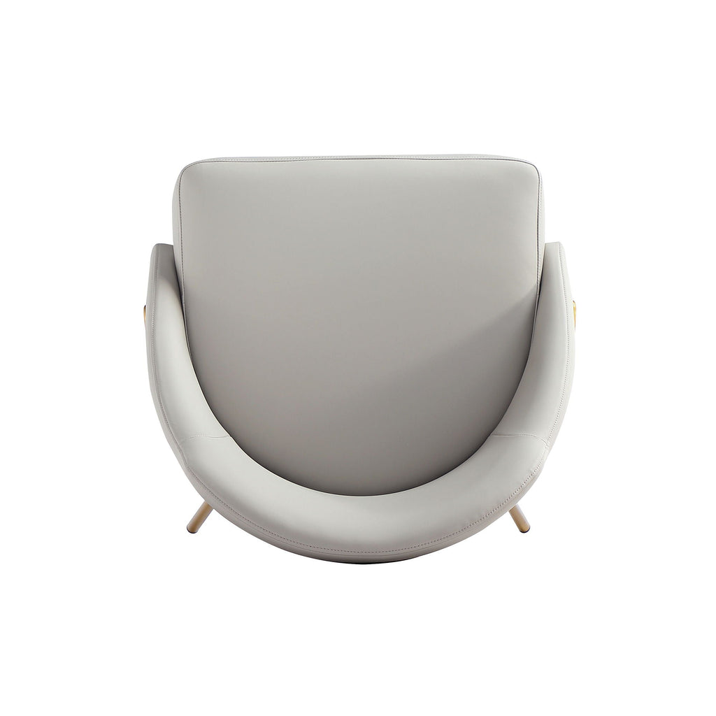 Upholstered Dining Chair with High-Density Foam - Beige, Gray, or White