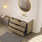 Amara 48'' Bathroom Vanity with Sink - Carrara Finish